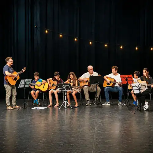 photos - atelier musique guitare